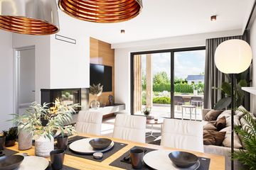  Projekt domu na południowej (WAH2036) - projekt domu parterowego - Zdjęcie 9