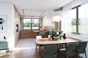  Projekt domu Ekonomiczny (WAH2038) - projekt domu parterowego - Zdjęcie 5