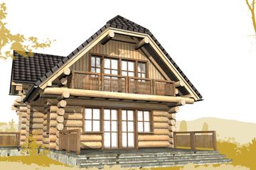  Projekt domu L-118 (SLU1016) - projekt domu parterowego z poddaszem - Zdjęcie 3