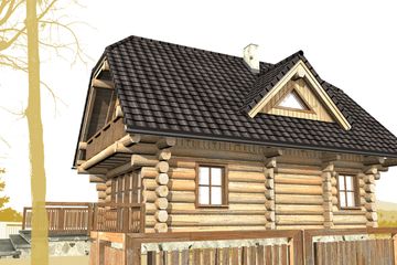  Projekt domu L-118 (SLU1016) - projekt domu parterowego z poddaszem - Zdjęcie 4