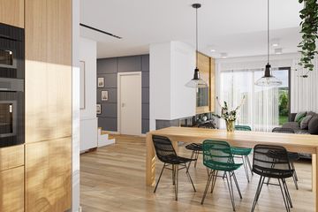  Projekt domu Ambitny (WAH2042) - projekt domu parterowego z poddaszem - Zdjęcie 5