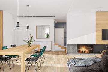  Projekt domu Ambitny (WAH2042) - projekt domu parterowego z poddaszem - Zdjęcie 7