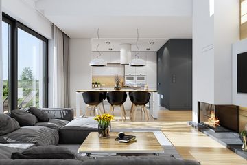  Projekt domu na szerokiej (WAH2043) - projekt domu parterowego - Zdjęcie 7