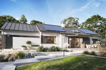  Projekt domu na szerokiej (WAH2043) - projekt domu parterowego - Zdjęcie 3