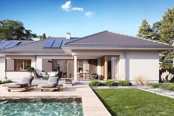  Projekt domu na szerokiej 3 (WAH2045) - projekt domu parterowego - Zdjęcie 3