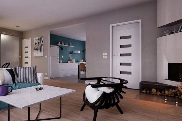 Projekt domu Simple 5-30 - parterowy dom o powierzchni 130 m², dach dwuspadowy - ujęcie 4