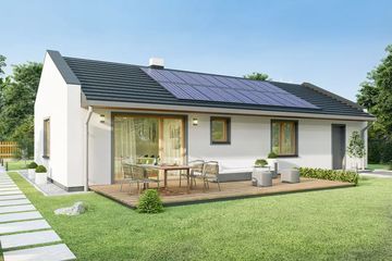  Projekt domu Solaris 2 eko (WRD3024) - projekt domu parterowego - Zdjęcie 1