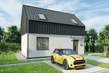  Projekt domu Maluch (WRD3046) - projekt domu parterowego z poddaszem - Zdjęcie 2