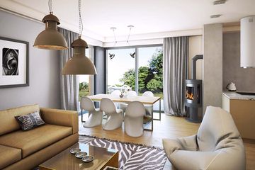  Projekt domu Lago (WRN1502) - projekt domu parterowego z poddaszem - Zdjęcie 3