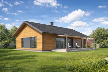  Projekt domu TK105 (WBE1010) - projekt domu parterowego - Zdjęcie 5