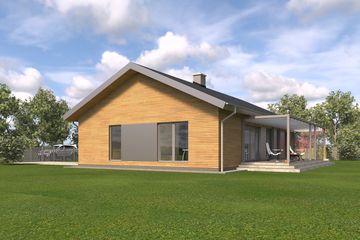  Projekt domu TK105 (WBE1010) - projekt domu parterowego - Zdjęcie 7