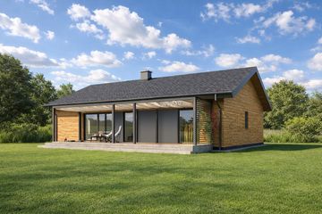  Projekt domu TK105 (WBE1010) - projekt domu parterowego - Zdjęcie 7