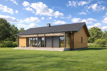  Projekt domu TK105 (WBE1010) - projekt domu parterowego - Zdjęcie 8