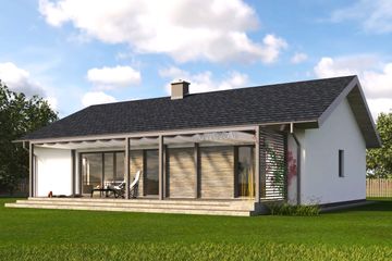  Projekt domu TK85 (WBE1009) - projekt domu parterowego - Zdjęcie 9