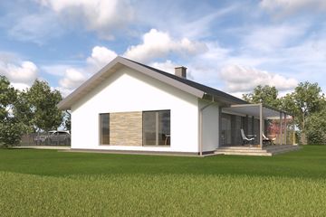  Projekt domu TK85 (WBE1009) - projekt domu parterowego - Zdjęcie 11