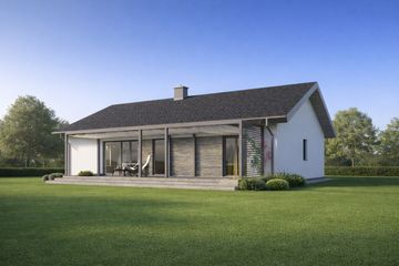  Projekt domu TK85 (WBE1009) - projekt domu parterowego - Zdjęcie 4