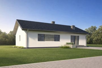  Projekt domu TK85 (WBE1009) - projekt domu parterowego - Zdjęcie 6