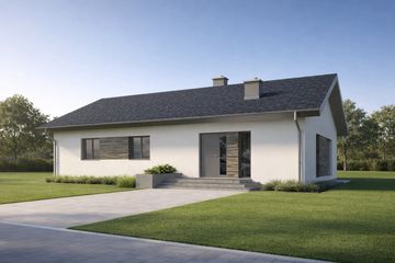  Projekt domu TK85 (WBE1009) - projekt domu parterowego - Zdjęcie 3