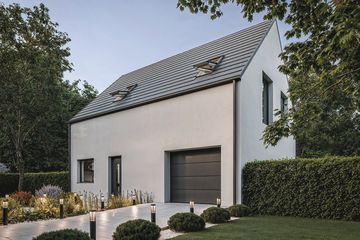  Projekt domu House 02 (WRG1082) - projekt domu parterowego z poddaszem - Zdjęcie 2