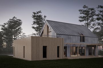  Projekt domu House x17 (WRG1080) - projekt domu parterowego z poddaszem - Zdjęcie 7