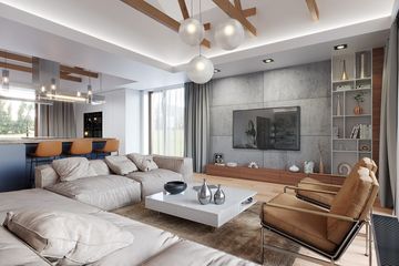  Projekt domu Hanka 2 (WAH2048) - projekt domu parterowego - Zdjęcie 6