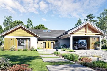  Projekt domu Hanka 2 (WAH2048) - projekt domu parterowego - Zdjęcie 3