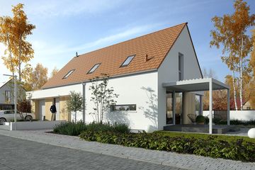  Projekt domu Radosny 5 (WAW1144) - projekt domu parterowego z poddaszem - Zdjęcie 2