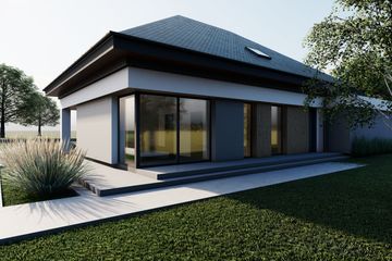  Projekt domu Premium Home 11 (GFP1010) - projekt domu parterowego z poddaszem - Zdjęcie 4