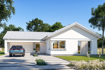  Projekt domu Sielanka 2 (WAH2050) - projekt domu parterowego - Zdjęcie 2