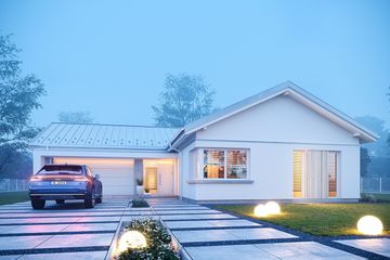  Projekt domu Sielanka 2 (WAH2050) - projekt domu parterowego - Zdjęcie 2