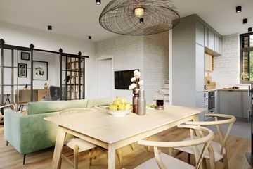  Projekt domu Czworokątny S2-5 (ZGD1005) - projekt domu parterowego z poddaszem - Zdjęcie 4