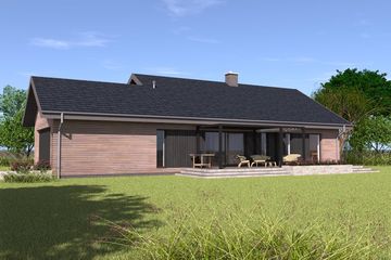  Projekt domu TK102g2 (WBE1007) - projekt domu parterowego - Zdjęcie 10