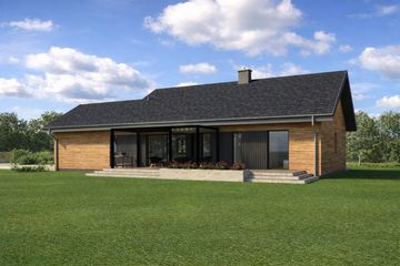  Projekt domu TK102g2 (WBE1007) - projekt domu parterowego - Zdjęcie 5