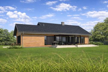  Projekt domu TK102g2 (WBE1007) - projekt domu parterowego - Zdjęcie 4