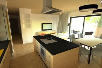 Projekt domu TK82g2 - parterowy dom o powierzchni 136,17 m², dach dwuspadowy - ujęcie 8
