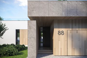  Projekt domu HomeKoncept 88 (KRX1147) - projekt domu parterowego - Zdjęcie 2