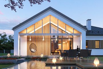  Projekt domu Sielanka 4 (WAH2053) - projekt domu parterowego - Zdjęcie 5