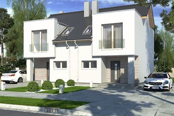  Projekt domu Iskra A jednorodzinny dwulokalowy (WRR1106) - projekt domu parterowego z poddaszem - Zdjęcie 1