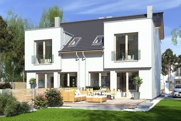  Projekt domu Iskra A jednorodzinny dwulokalowy (WRR1106) - projekt domu parterowego z poddaszem - Zdjęcie 2