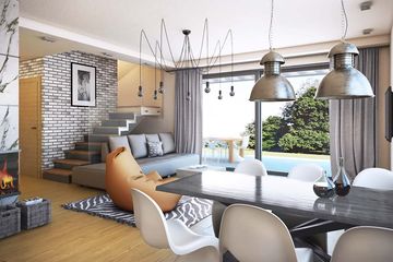  Projekt domu Primo 2 (WRN1505) - projekt domu parterowego z poddaszem - Zdjęcie 3