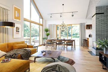  Projekt domu Wąski 3 (WAH2055) - projekt domu parterowego - Zdjęcie 4