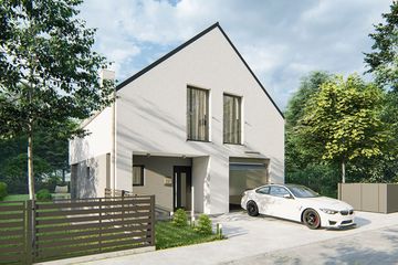  Projekt domu Sympatia (WRD2929) - projekt domu parterowego z poddaszem - Zdjęcie 2