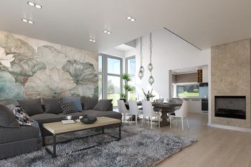  Projekt domu Kastylia B30 (WRD3049) - projekt domu parterowego z poddaszem - Zdjęcie 8