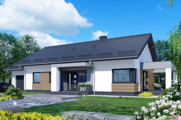  Projekt domu APS 337 (LUA1517) - projekt domu parterowego - Zdjęcie 1