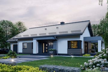  Projekt domu APS 337 (LUA1517) - projekt domu parterowego - Zdjęcie 2