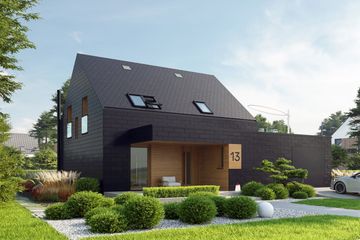 Projekt domu Mini 13 G1 PLUS reco energo plus - parterowy z poddaszem dom o powierzchni 142,87 m², dach dwuspadowy - ujęcie 3