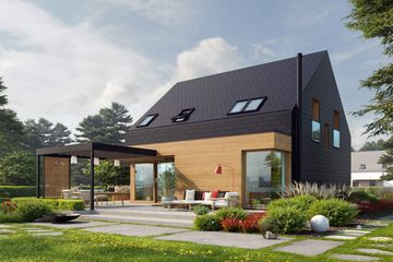 Projekt domu Mini 13 G1 PLUS reco energo plus - parterowy z poddaszem dom o powierzchni 142,87 m², dach dwuspadowy - ujęcie 4