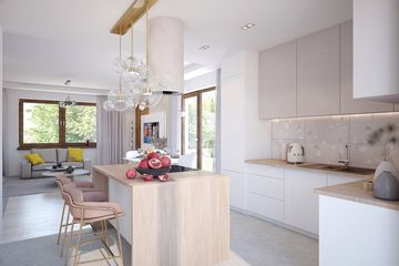  Projekt domu Mokka 12 (WOF1144) - projekt domu parterowego - Zdjęcie 7