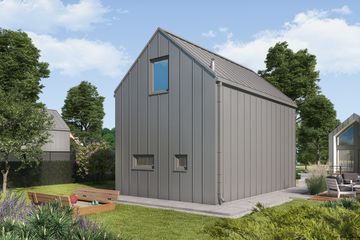  Projekt domu letniskowego Moca A OC szkielet drewniany dom letniskowy na zgłoszenie do 35m2 (SLN2732) - projekt domu letniskowego parterowego - Zdjęcie 2