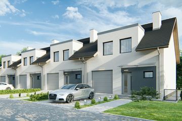  Projekt domu Kalipso 2 - szereg l+s+p (WRD3085) - projekt domu parterowego z poddaszem - Zdjęcie 1